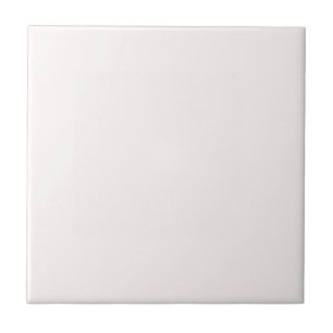 Snow White FFFAFA Colour, With Option to Add Image Tile