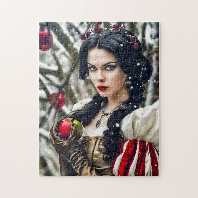 Snow White Holding the Poisoned Apple Jigsaw Puzzle (Vertical)