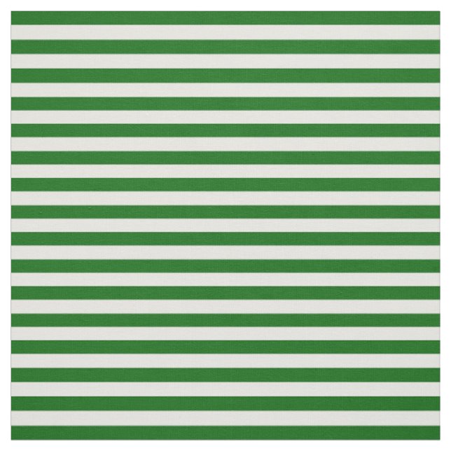 Snow white, Island green stipe, stripes Fabric (Swatch)
