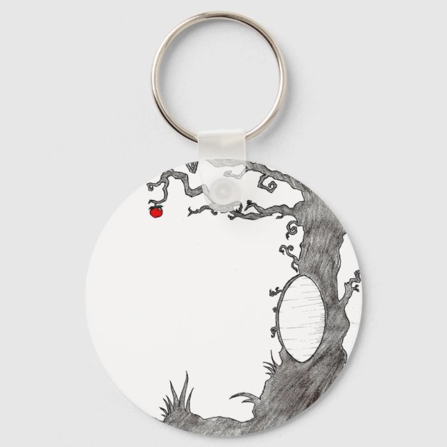Snow White's Magic Tree Key Ring (Front)