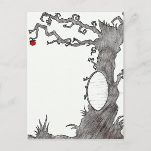 Snow White's Magic Tree Postcard