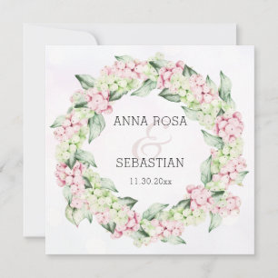 *~* Snow Winter Berry AR12 QR RSVP Boho Wedding Invitation