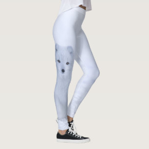 Snow wolf leggings