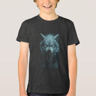 Snow wolf Tri-Blend shirt