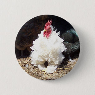 Snowball 6 Cm Round Badge