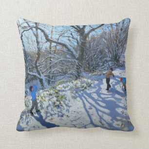 Snowball Fight 2007 Cushion