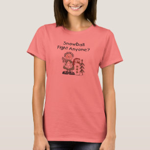 Snowball Fight Tshirts and Gifts