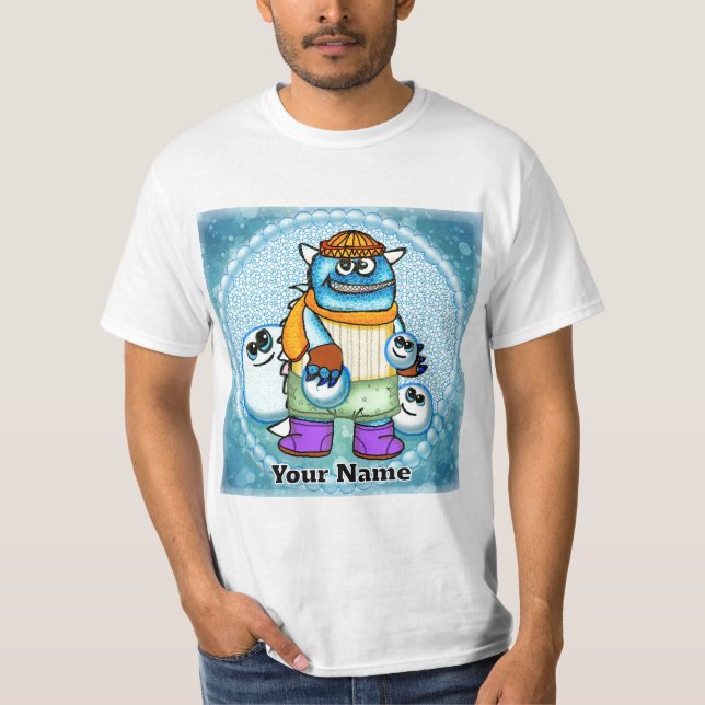Snowball Monster T-Shirt (Front)