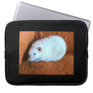 Snowball White Rat Laptop Bag