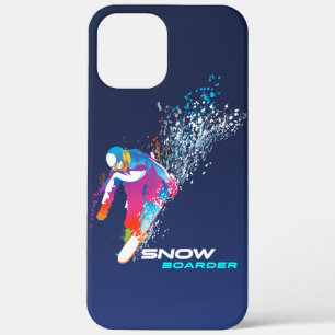 Snowbaording   iPhone 12 pro max case