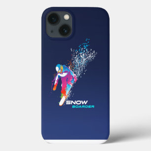 Snowbaording iPhone 13 case