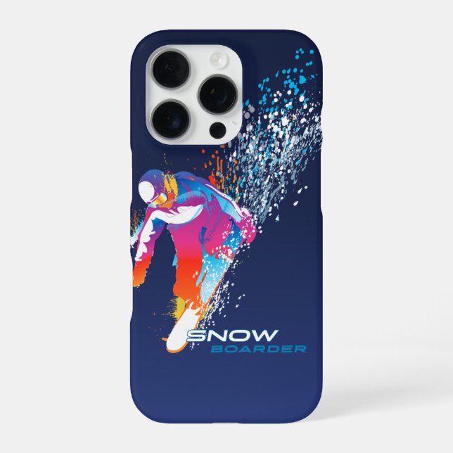 Snowbaording | iPhone case (Back)