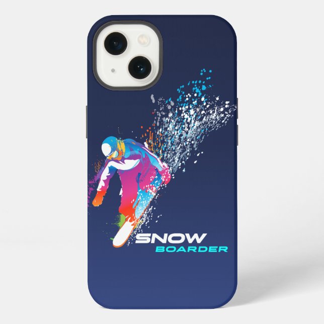 Snowbaording | iPhone case (Back)