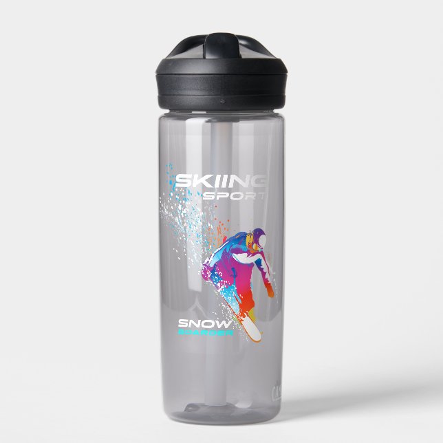 Snowbaording | water bottle (Front)