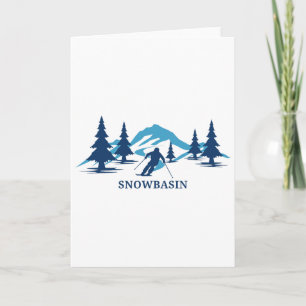 Snowbasin Utah Ski Resort Skiing Skier Card