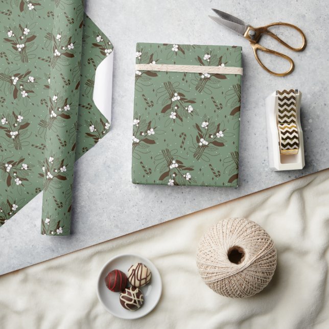 snowberry wrapping paper (Crafts)