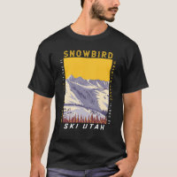 Snowbird Ski Area Winter Utah Vintage