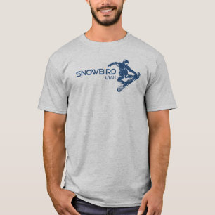 Snowbird Utah Snowboarder T-Shirt