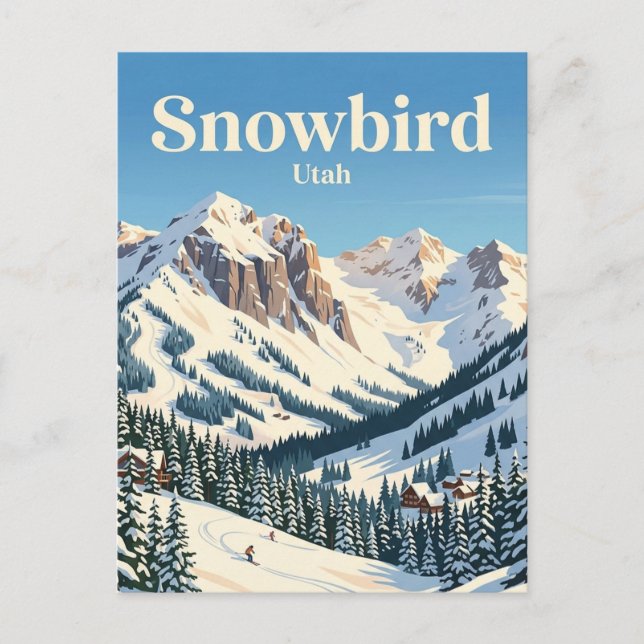 Snowbird, Utah, USA Postcard (Front)