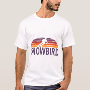 Snowbird Utah Usa Ski Resort Snowboarding T-Shirt