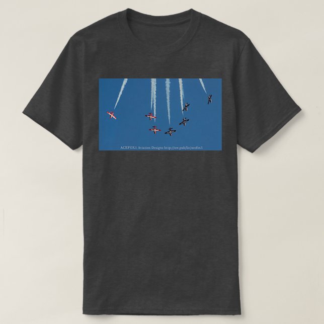 Snowbirds 7Ship Break  T-Shirt (Design Front)