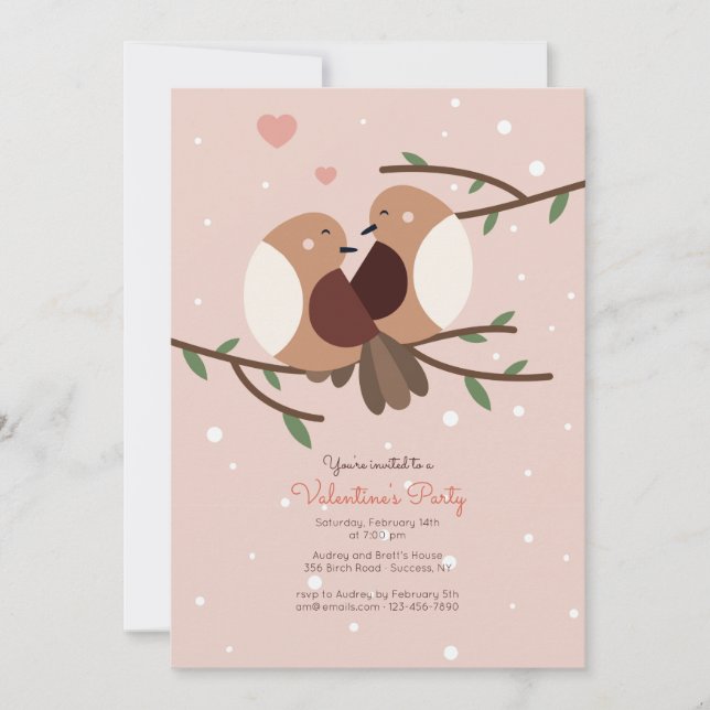 Snowbirds Invitation (Front)