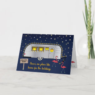 Snowbird's New Years Greetings Card