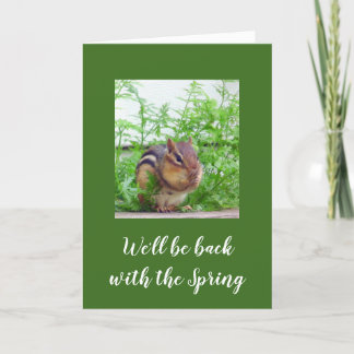 Snowbird's return card