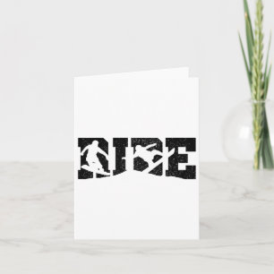 Snowboad Gifts And Apparel Co. Men's Snowboarding Card