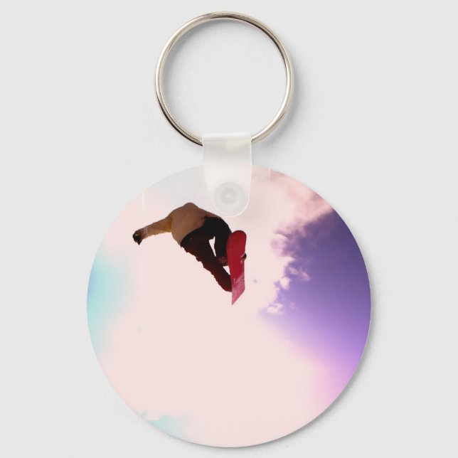 Snowboard Air Keychain (Front)