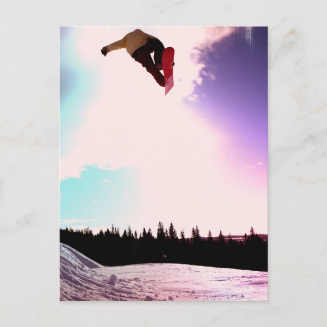 Snowboard Air Postcard (Front)