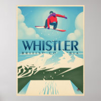 Snowboard Booter Whistler BC Travel