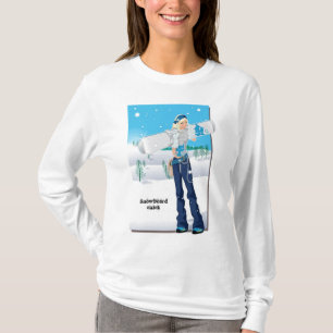 Snowboard Chick T-Shirt