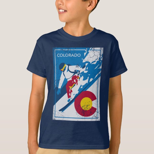 Snowboard Colorado T-Shirt (Front)
