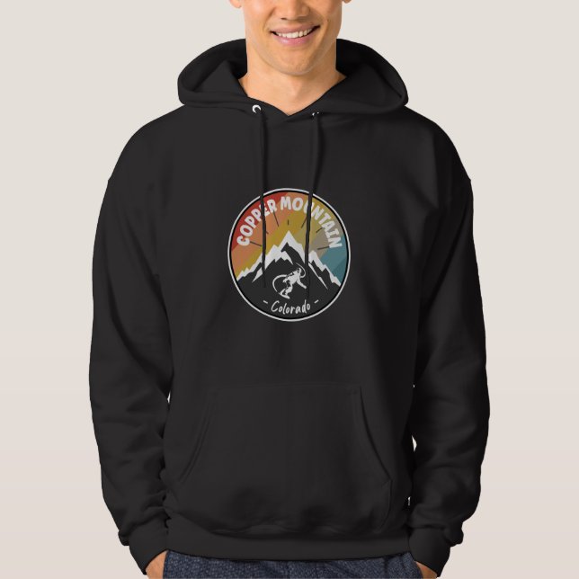 Snowboard Copper Mountain Colorado Hoodie (Front)