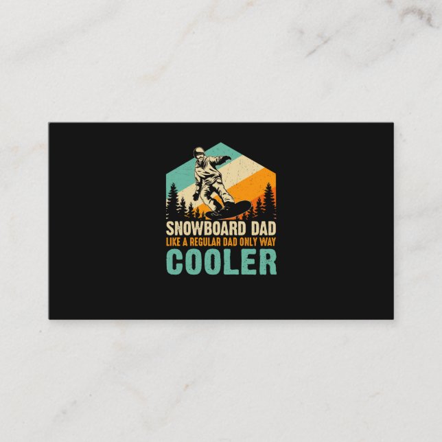 snowboard_dad_like_a_regular_dad_only_way_cooler enclosure card (Front)