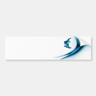 Snowboard Design Bumper Stickers