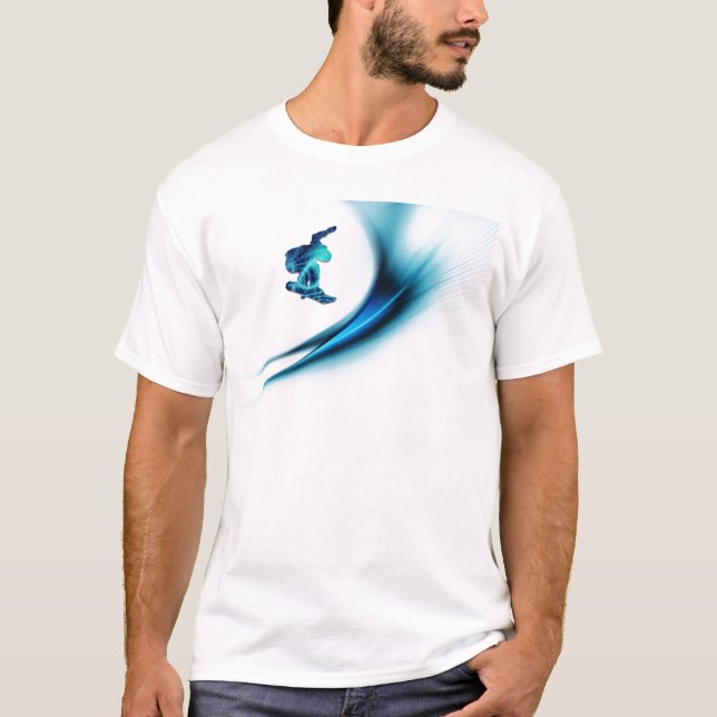 Snowboard Design Men's T-Shirt (Front)