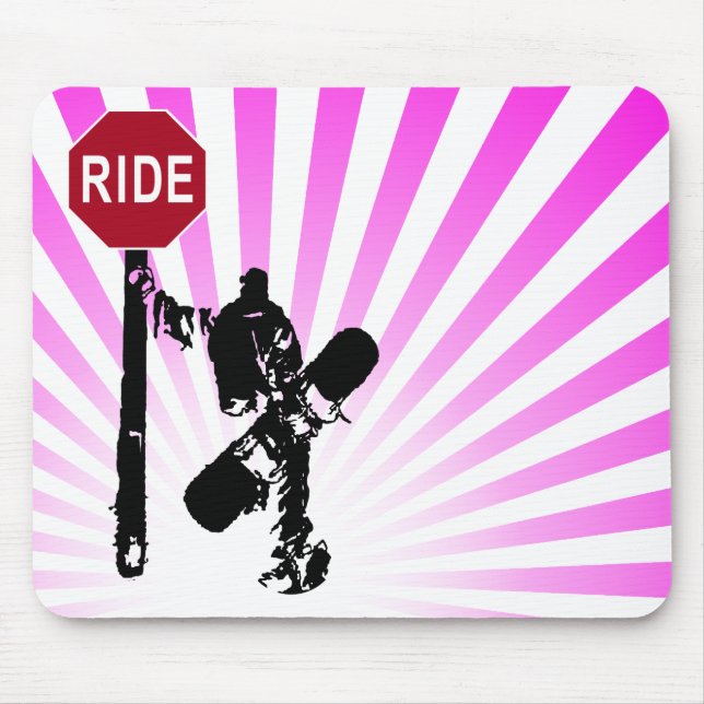 snowboard... directions? mouse mat (Front)