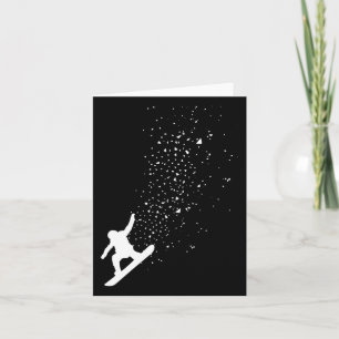 Snowboard Freestyle Snowboarder Gift  Card