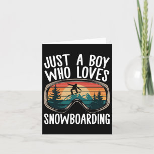 Snowboard Goggles Mountain Snowboarding Boys Men S Card