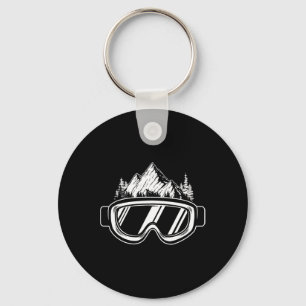 Snowboard Goggles - Wintersports Competition Snowb Key Ring