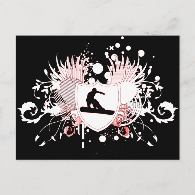 snowboard : hi-fi : postcard (Front)