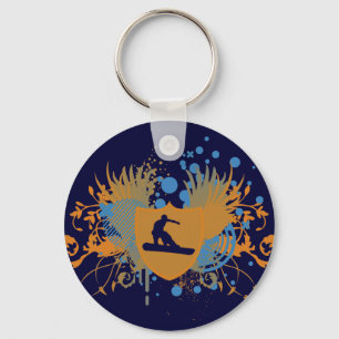 snowboard. hi-fi. v.3 key ring