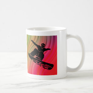 Snowboard Jump Coffee Mug