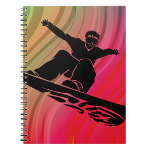 Snowboard Jump Notebook