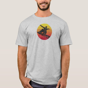 Snowboard Jump Retro T-Shirt