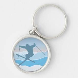 Snowboard Key Ring