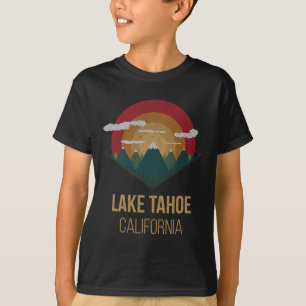 Snowboard Lake Tahoe California Winter Mountain Gi T-Shirt