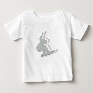 Snowboard Logo Design Baby T-Shirt
